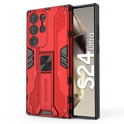 Magnetic Armor Case For Samsung S24 Ultra S23 S22 Plus S21 S21 FE Coque For Samsung A52S A32 A22 A21S A72 Shockproof Phone Cover