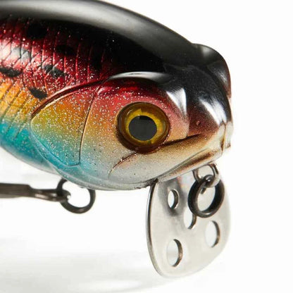 Lureholic 45mm 9g Bubble Trap Crank 45F Wobbling Action Floating Hard Bait