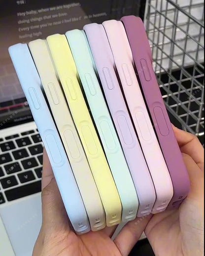 Luxury Liquid Silicone Magnetic Phone Case For iPhone 15 14 16 Plus 16E 11 12 13 16 Pro Max SE4 Magsafe Charge Protector Cover