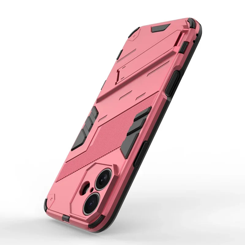 Armor Shockproof Protective Magnetic Holder Case For iPhone 16 Pro Max 15 14 12 13 11 Pro Max 15 14 16 Plus 13 12 Mini Cover