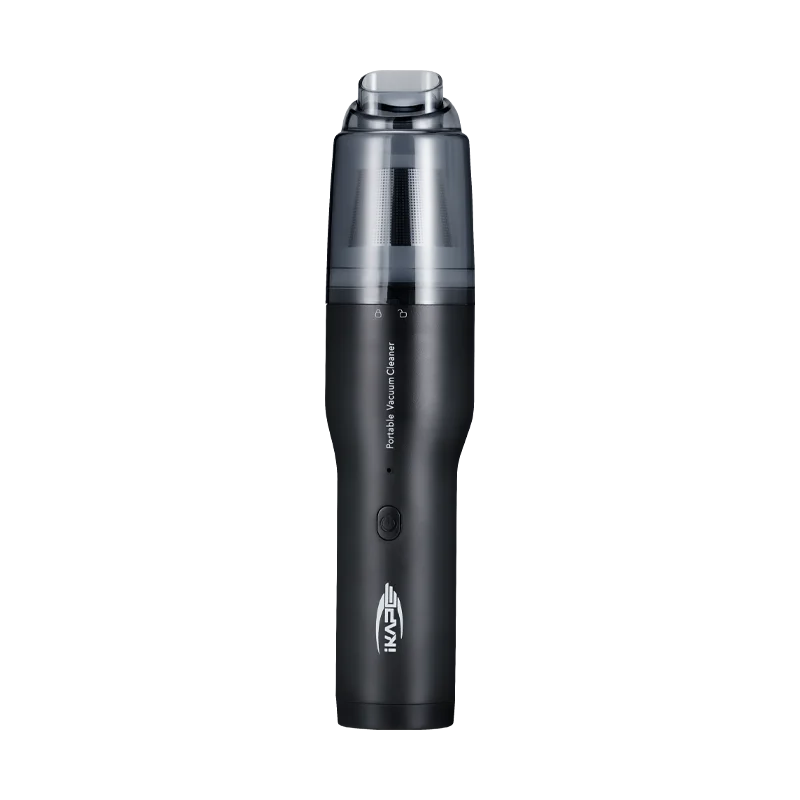 IKAPE Cordless High Power Handheld Mini Vacuum Cleaner For Coffee Grounds Rechargeable Portable Coffee Bar Cleaning Accessories