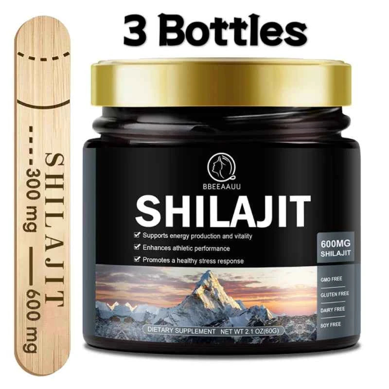 Beworths 60g 100 Percent Pure Himalayan Shilajit Resin Health Supplement Non GMO