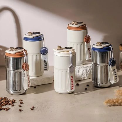Termos Display Tumbler Steel Water Bottle Thermos Vacuum Flasks & Thermoses 316 Stainless 450ml Flask Original Thermoses