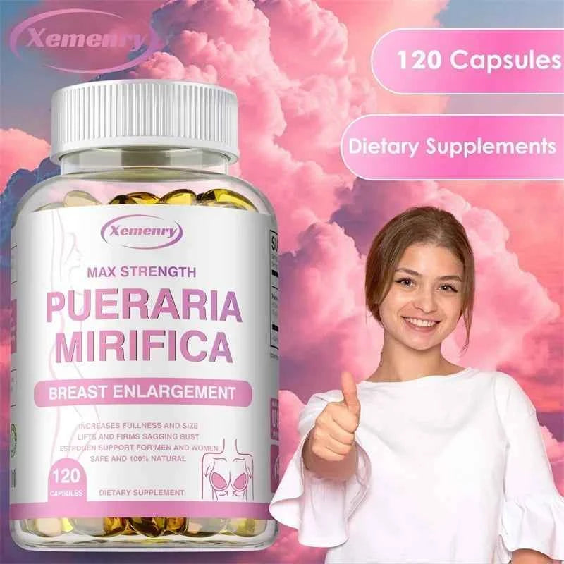 Pueraria Mirifica Breast Support Supplement For Firm Elastic Estrogen Balance
