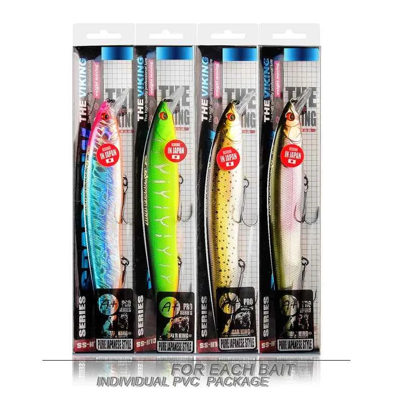 Bearking Kanata Rainbow Back 160mm 30g Minnow Crankbait Fishing Lure