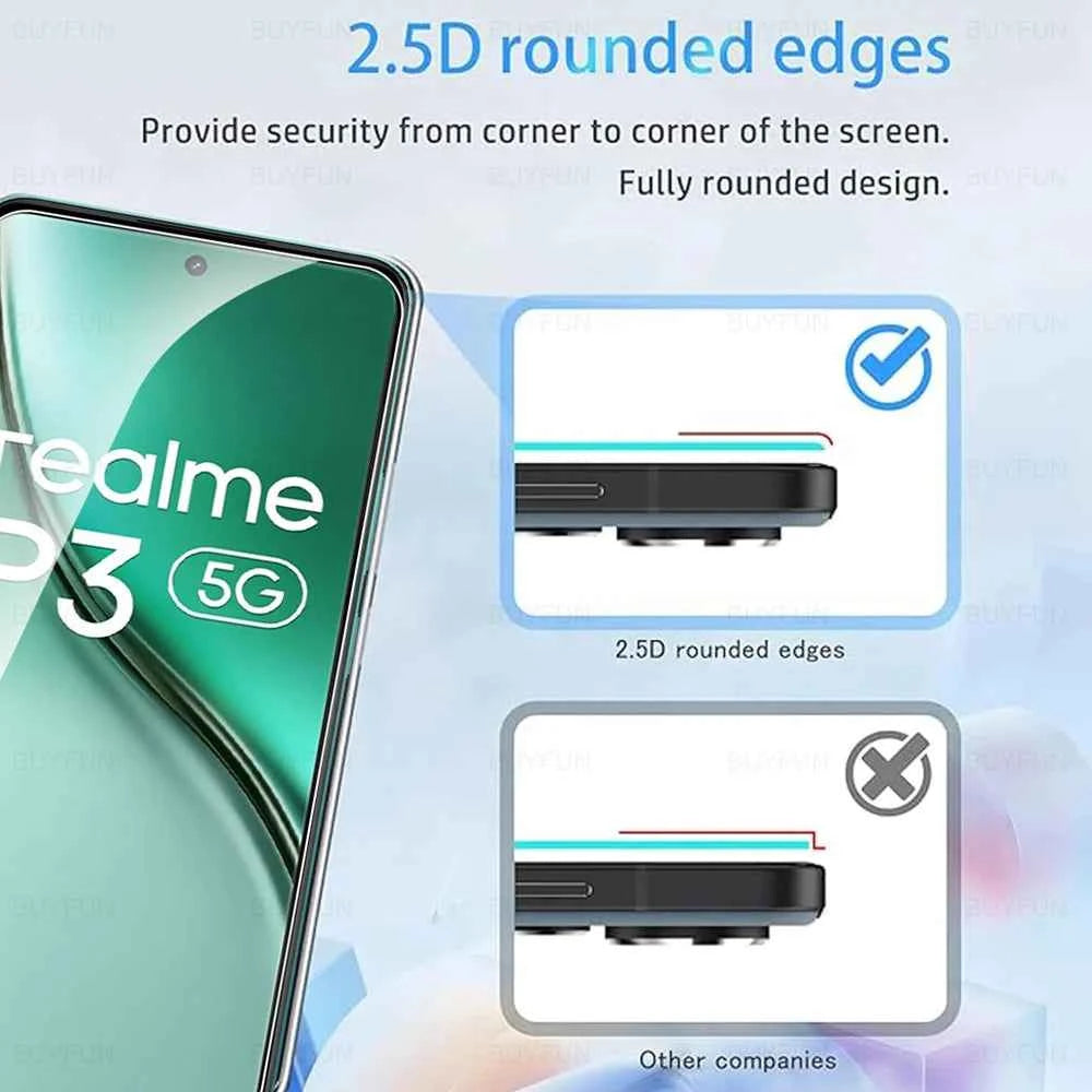 1-4Pcs Tempered Glass For Realme P3 5G Screen Protector RealmeP3 Ultra Realmy P 3 3P RealmeP3Ultra P3Ultra 2025 Protective Film
