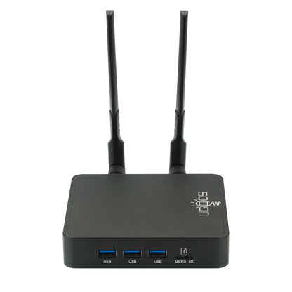 Original Ugoos AM9 Pro Smart TV Box Android 14 Amlogic S905x5-J WiFi6 BT5.3 1000M  HDR Set Top Box Media Player Support AI-SR