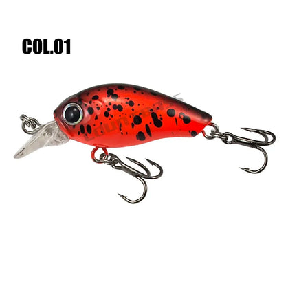 Countbass Wobbler Sinking Crankbait Hard Plastic Fishing Lures 35mm 4.3g