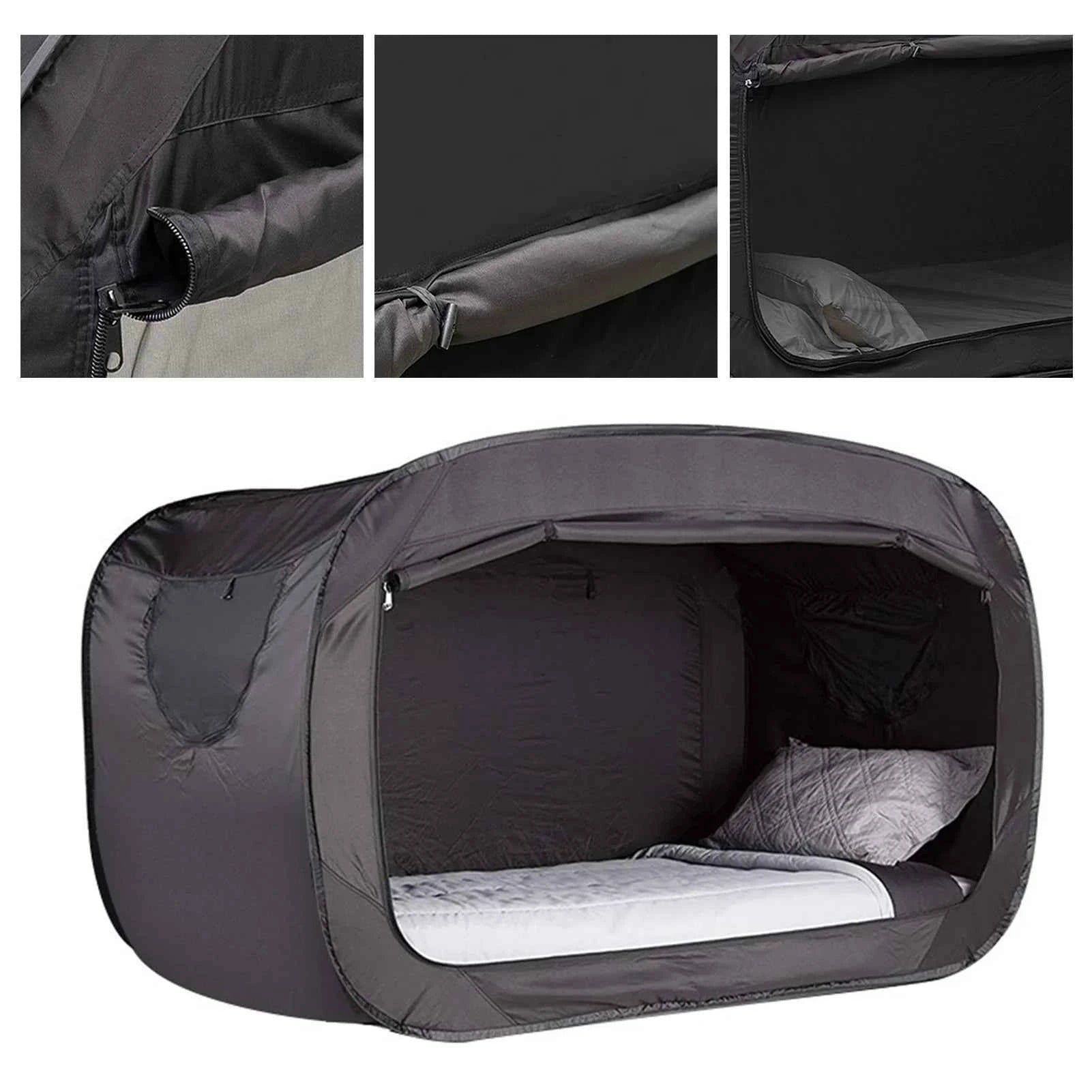Camping  Bed Tent Outdoor Folding Privacy  Bed Tent Camping Fully Enclosed Shading Bed Tent for Kids and Adult