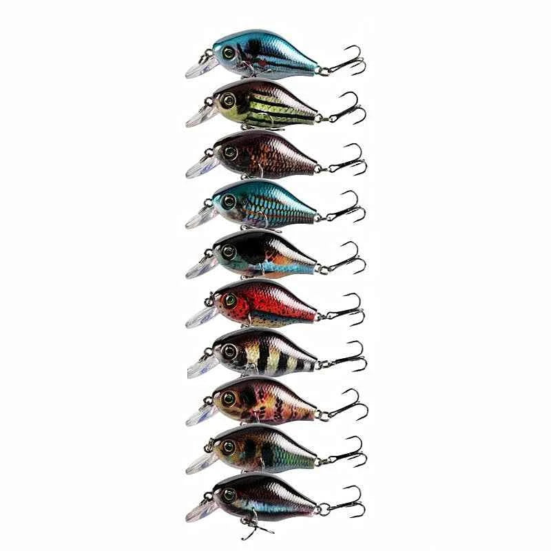 Crankbait Fishing Lure Wobbler 5.2cm 8.5g Floating Plastic Japan Hard Bait Bass Carp