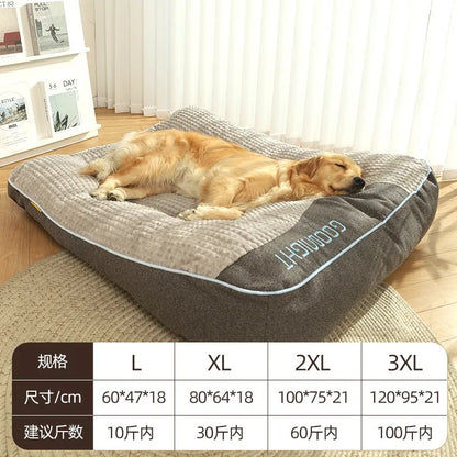 Large Dog Mat, Warm Pet Nest, Kennel for Small, Medium, Large Puppy, Kitten, Plus Size Sleeping Mattress