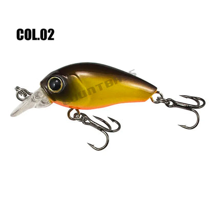Countbass Wobbler Sinking Crankbait Hard Plastic Fishing Lures 35mm 4.3g