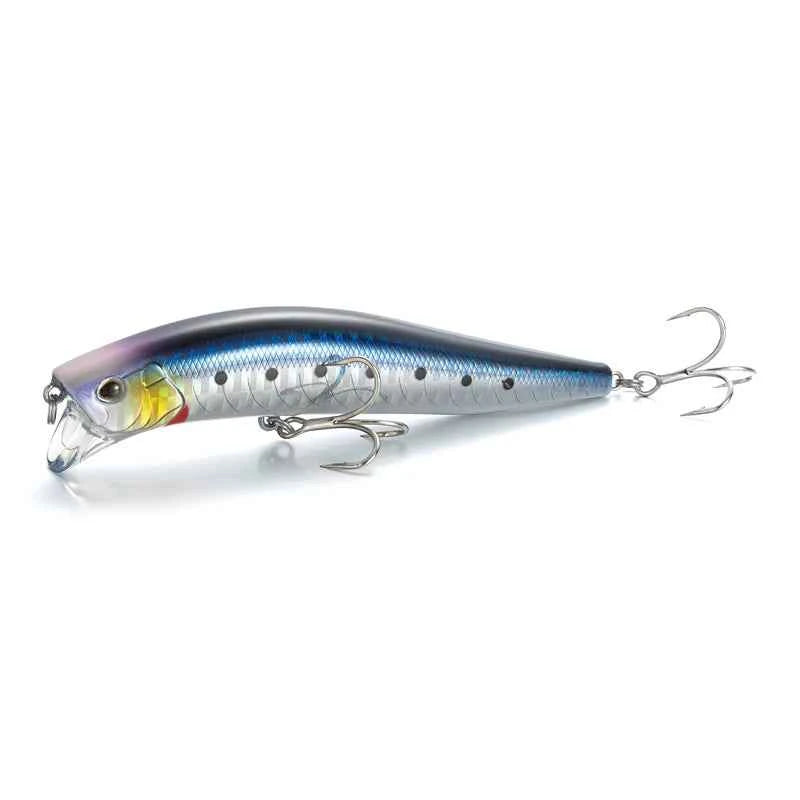 Saltwater Shallow Diving Lure Morethan Crosswake 111F 18g For Sea Bass Mackerel