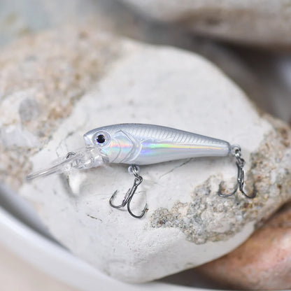 Floating Minnow Lure 40mm 3g Carp Perch Crankbait Wobblers Fishing Tackle