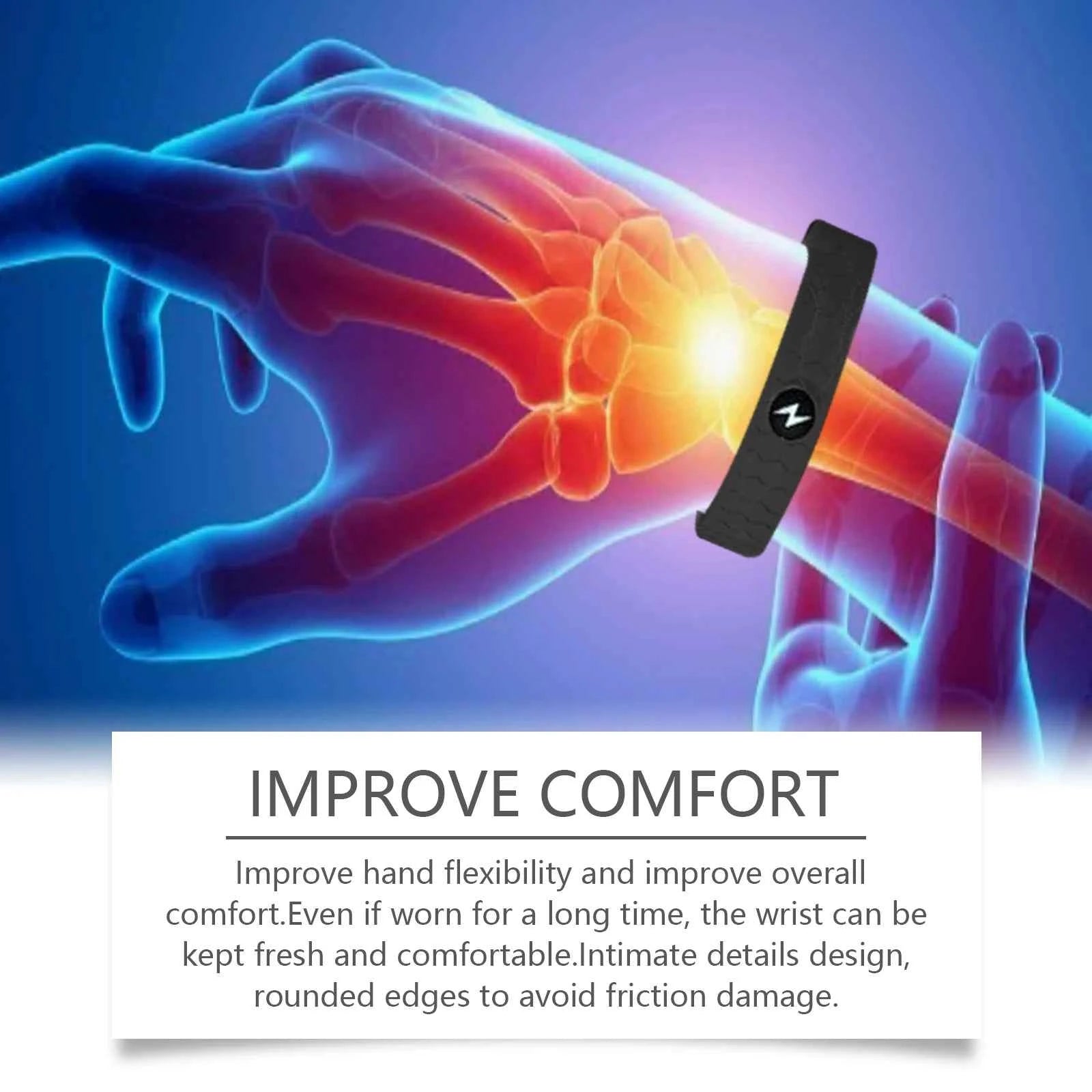 Energy Wristband Relieve Wrist Pain Anti Fatigue Promote Blood Circulation