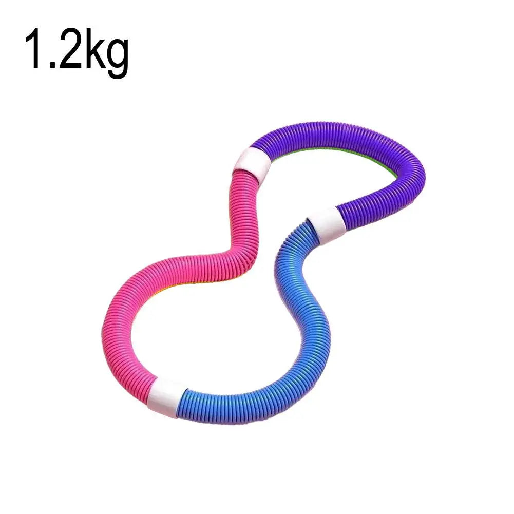 Weighted Spring Steel Frame Foldable Segments Protection Waist Ergonomic Spine Protection Women Home Gym Fitness Soft Spring
