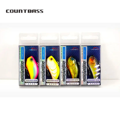 CountBass 55mm 13.5g Lipless Crankbait Vibration Rattling Hard Body Fishing Lure
