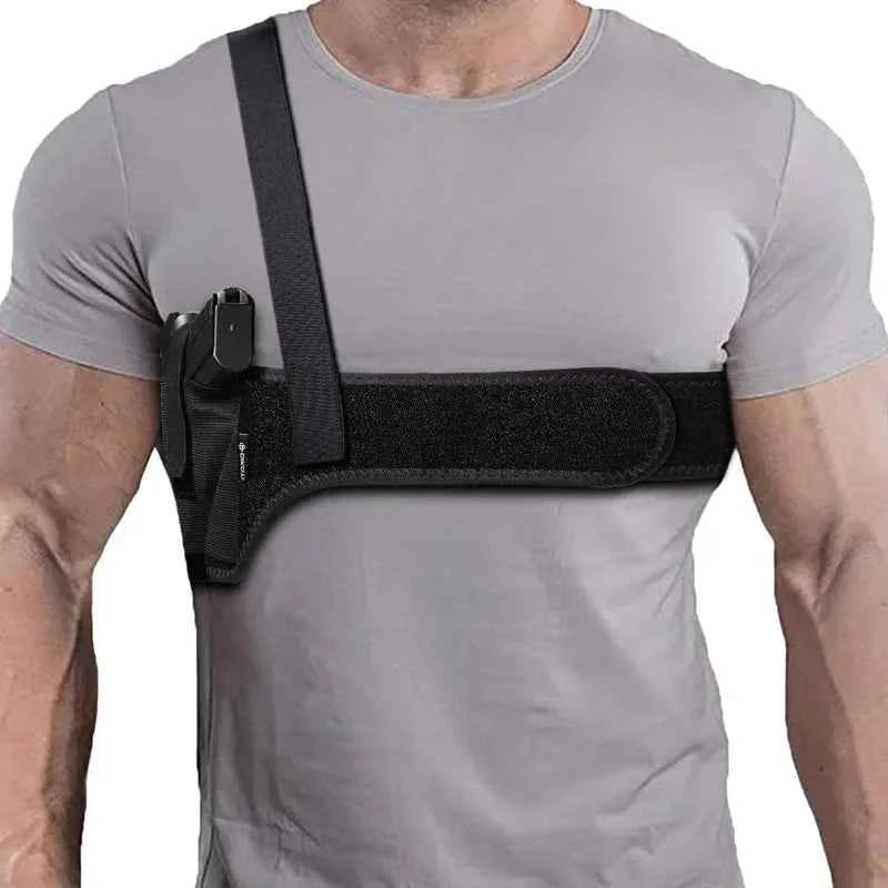 Shoulder Holster Hanggun Pistol Underarm Hidden Right Hand Holster Airsoft 17 19 Shoulder Holster clip