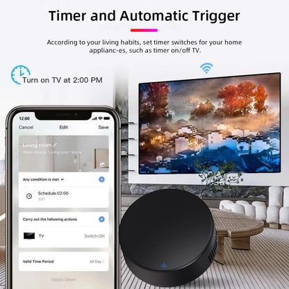 WIFI Remote Control Home Tuya APP Intelligent WIFI Universal Remote Control for TV /Air Conditioner/Fan