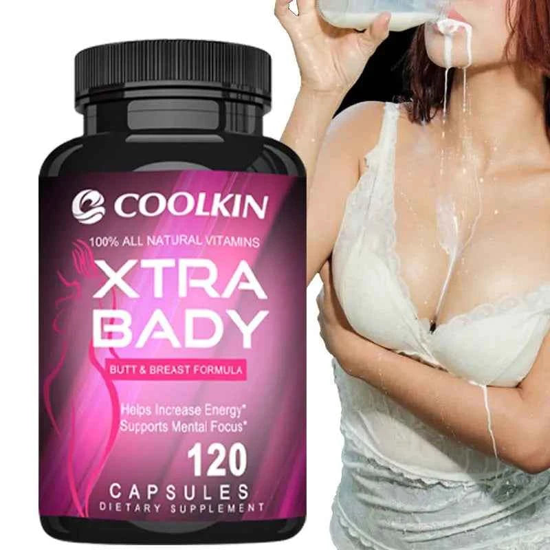 Coolkin Women Health Supplement Anti Sagging Natural Curves 120 Capsules