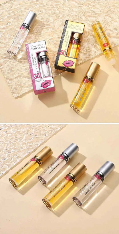 Instant Lip Plumper Oil And Gloss Serum For Volumizing Anti Wrinkle Lip Care