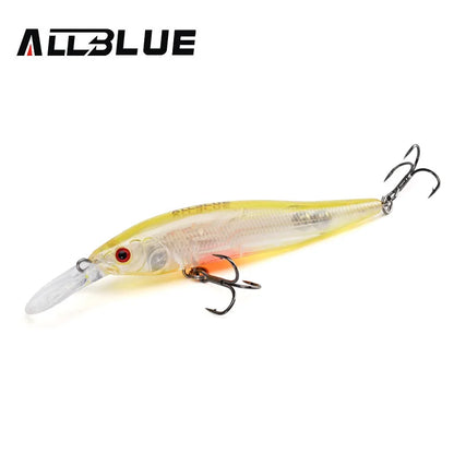 Allblue X Nanahan Deep Diving Minnow Lure 75mm 7g 0 To 2m Magnetic Slow Floating