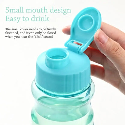 650ml Water Bottle Outdoor Color Transparent Cold Water Cup Large Capacity Gift Plastic Sports Kettle Portable And Compact