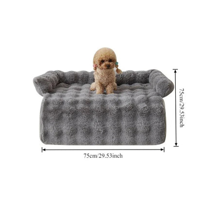 New Faux Rabbit Fur Large Dog Mat Cat Bed Pet Mattress Fun Luxury Plush Pet Bed Suitable for Small To Medium Dogs and Cats