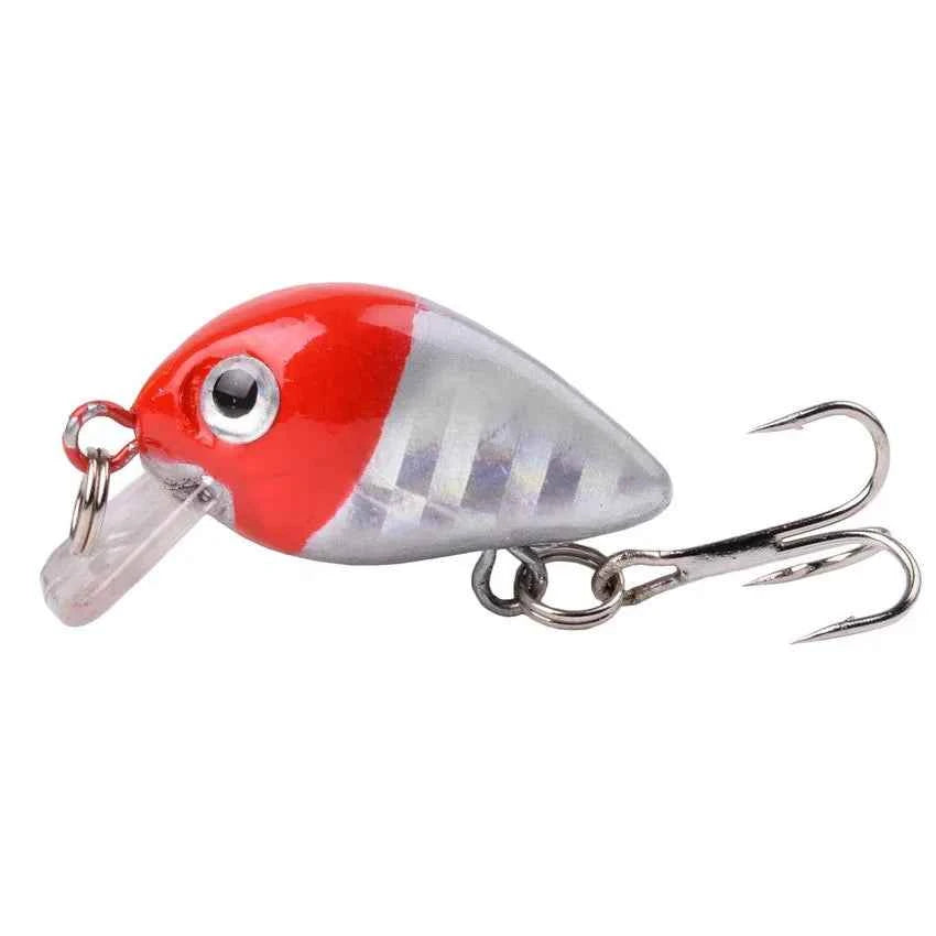 Aorace 3 5 8 Piece Mini Minnow Lure Set Crankbaits 2.8cm 1.5g For Pike Bass Trout