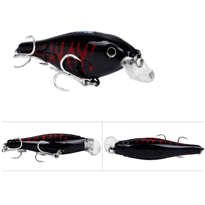 Yucong 1PX Floating Crankbait 8cm 11.5g Topwater Noisy Lure