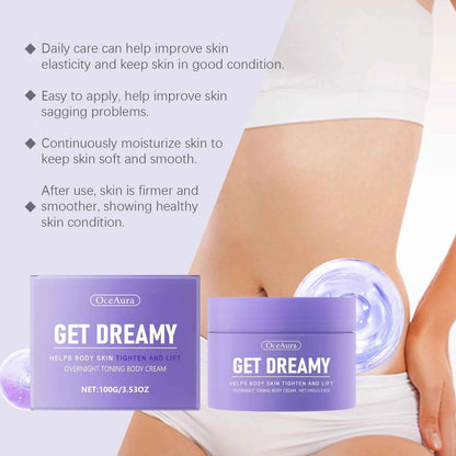 OceAura Dreamy Body Firming Cream 100ml Moisturizing Skin Care Anti Wrinkle