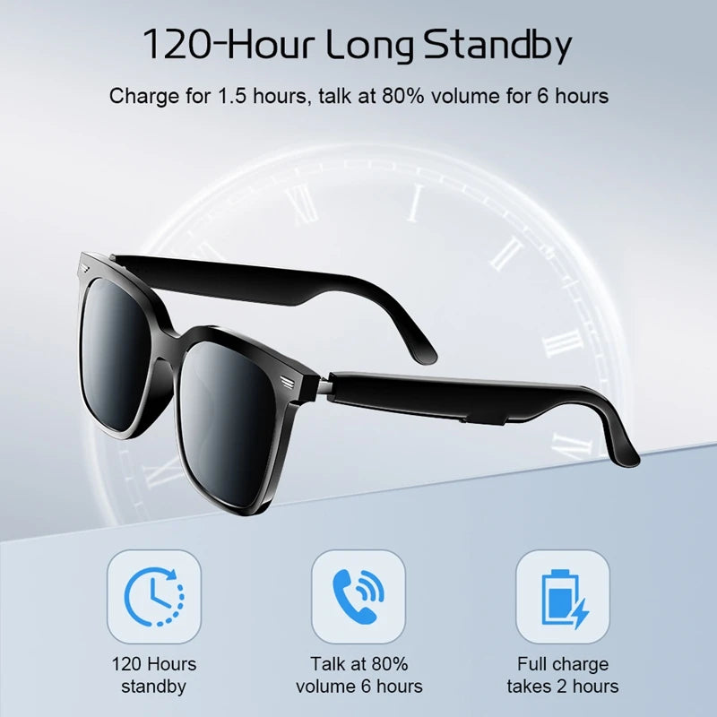 Lenovo Smart Glasses Wireless Bluetooth 5.4 Multifunctional Voice Assistant Music Player Sports Glasses Gift For Friends 2026