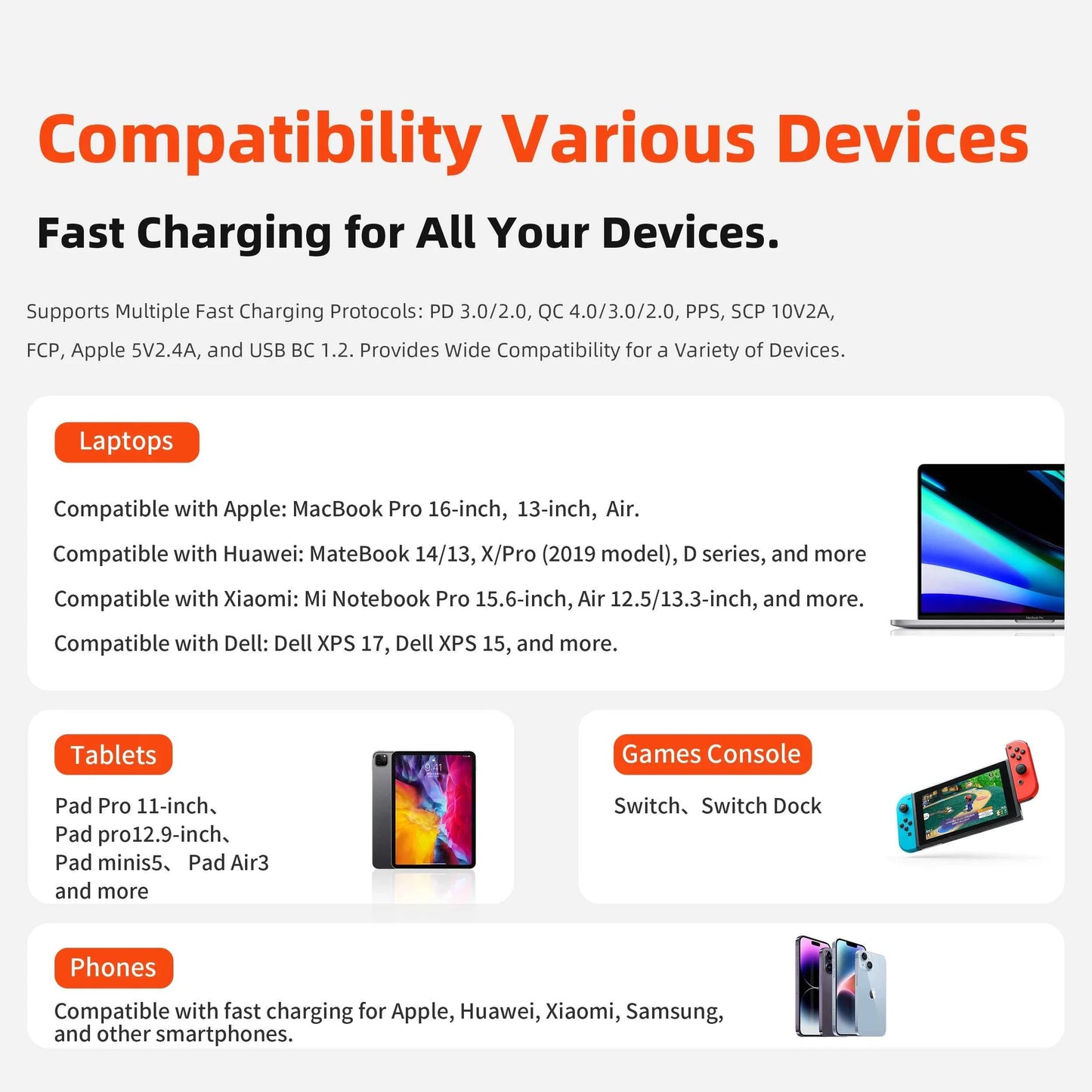QERE Magnetic Wireless Charger Fast Charging Portable Foldable Mini Charger