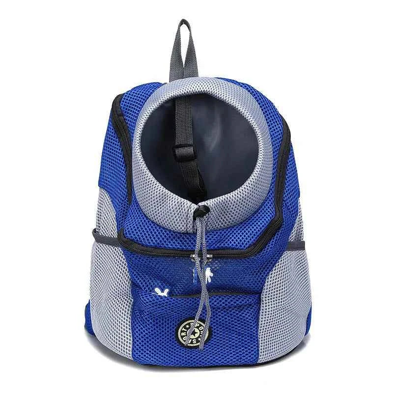 Dog Backpack Carrier Travel Bag Breathable Reflective Strips For Hiking