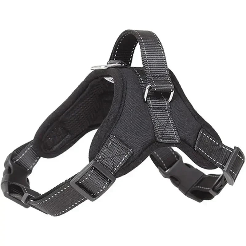 Dog Harness And Leash Set No Pull Adjustable Comfortable with Easy Control Handle Outdoor Running Walking Hand Free Lead Leash