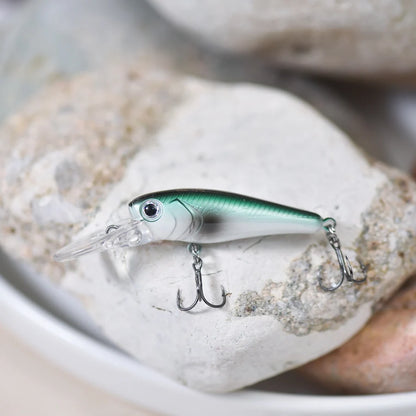 Floating Minnow Lure 40mm 3g Carp Perch Crankbait Wobblers Fishing Tackle