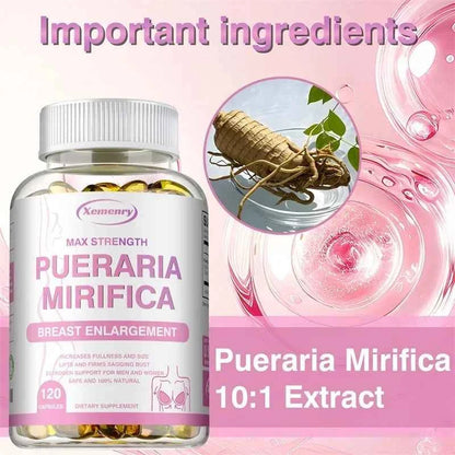 Pueraria Mirifica Breast Support Supplement For Firm Elastic Estrogen Balance