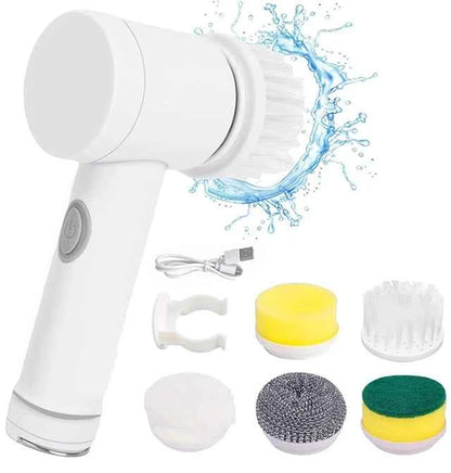 Household Cordless Spin Scrubber Multipurpose Cleaning Brush  Kitchen Gadgets Hair Brushes Bathroom Broom Toilet Electric Mops