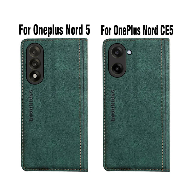 Flip Case For OnePlus Nord 5 Phone Cover OnePlus Nord5 Leather Case Global Version Oneplus Case Nord 5 5G CE 5 CE5 Book Holster