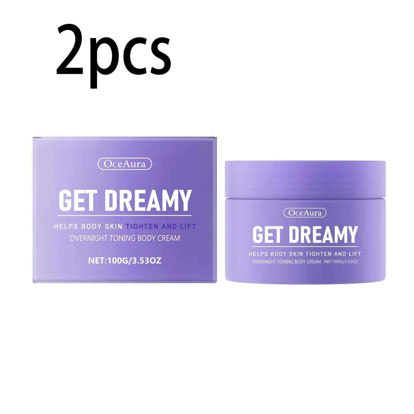 OceAura Dreamy Body Firming Cream 100ml Moisturizing Skin Care Anti Wrinkle