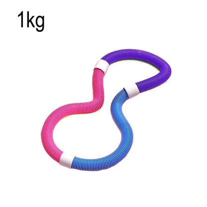 Weighted Spring Steel Frame Foldable Segments Protection Waist Ergonomic Spine Protection Women Home Gym Fitness Soft Spring