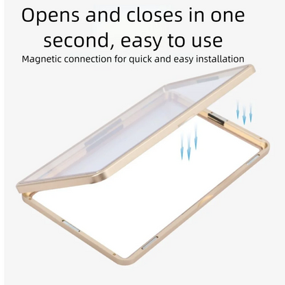 Aluminium Frame PSA/CGC Graded Cards Protector UV Protection Double-sided Glass Card Protective Case Transparent Durable