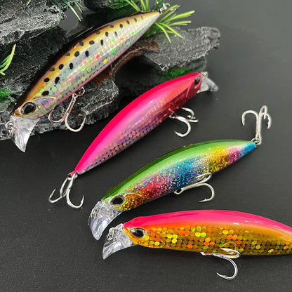 95mm 30g Heavy Sinking Minnow Lures Deepwater Casting Wobbler Seabass Trout