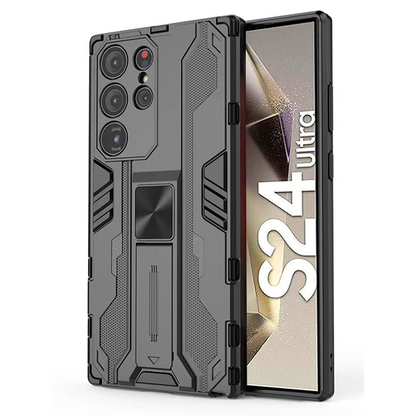 Magnetic Armor Case For Samsung S24 Ultra S23 S22 Plus S21 S21 FE Coque For Samsung A52S A32 A22 A21S A72 Shockproof Phone Cover