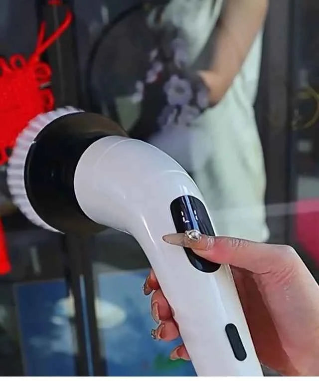 Household Cordless Spin Scrubber Multipurpose Cleaning Brush  Kitchen Gadgets Hair Brushes Bathroom Broom Toilet Electric Mops