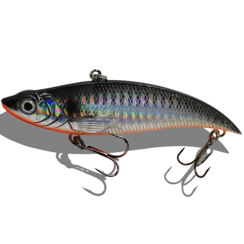 Tsuyoki Ice Fishing Lure 90mm 18g Sinking Vib Lures Wobblers Rattlin Vika 90S