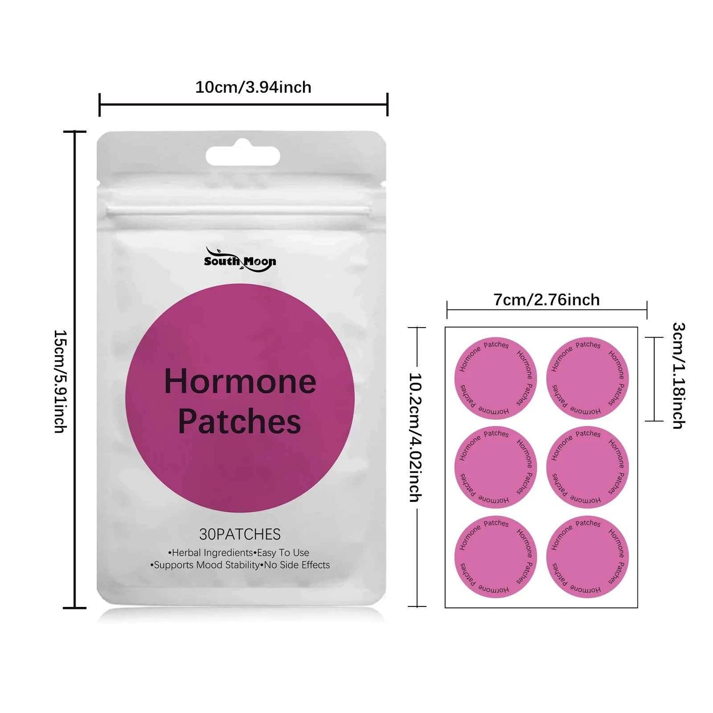 Body Care Patch Gentle On Skin Relieves Hot Flashes And Night Sweats