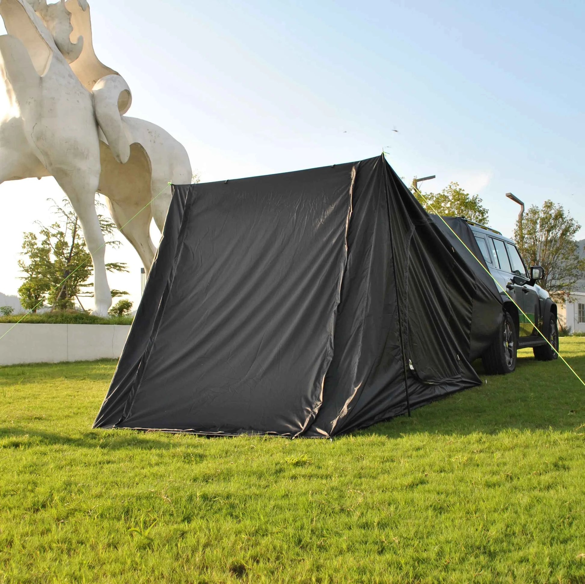 Camping Tent For 6 Person, Car Camping Accessories Including Nail, Outer Bag, Tent For SUV Hatchback Camping For Fishing, Hiking