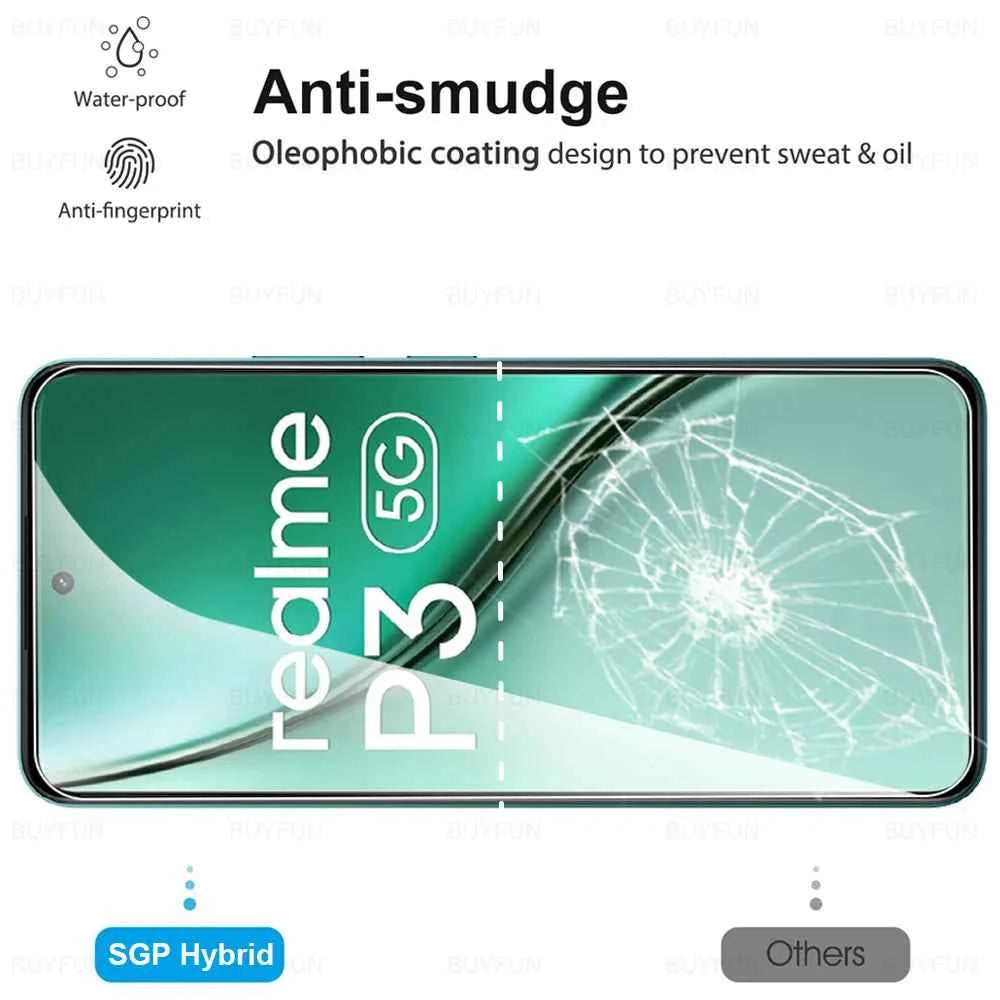 1-4Pcs Tempered Glass For Realme P3 5G Screen Protector RealmeP3 Ultra Realmy P 3 3P RealmeP3Ultra P3Ultra 2025 Protective Film