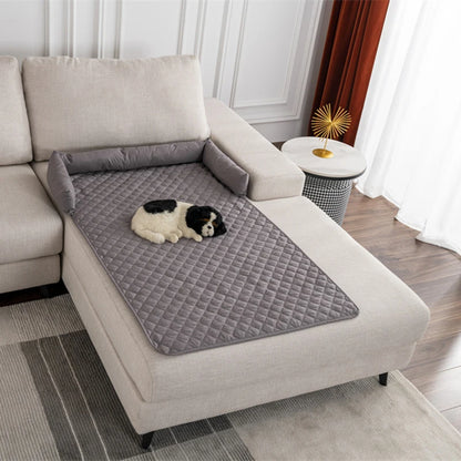 Luxury Pet Cat and Dog Sofa Bed Living Room Calming Folding Mattress Waterproof Cat and Dog Pet Mat All Season Universal Sofa